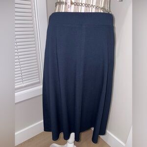 Three Dots Blue Women's Skirt sz M